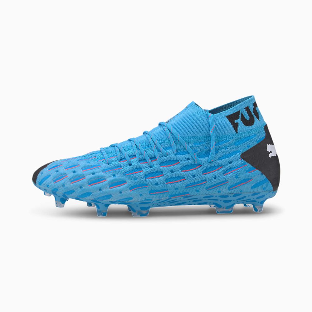 Puma FUTURE 5.1 NETFIT FG/AG Férfi Focicipő - Kék/Fekete/Rózsaszín ( Hungary - AKGMB7498 )